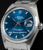 Rolex Date 34 Oyster Quadrante Blu 1500